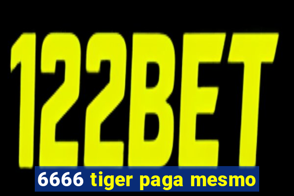 6666 tiger paga mesmo